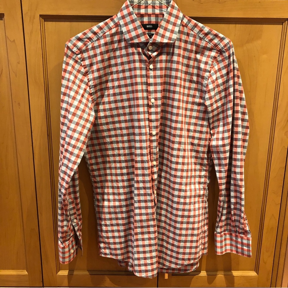 Boss slim fit and regular fit shirts